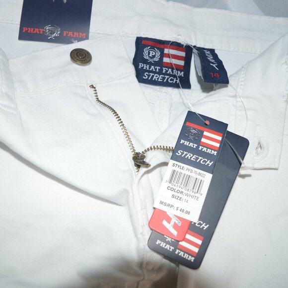 phatfarm jeans girls size 14 with 3 pcs fall set with long sleeve shirt and vest - Picture 3 of 7